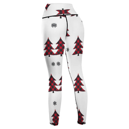 Custom High-Waisted Yoga Leggings | Milk Silk Contour Tights (S-2XL)