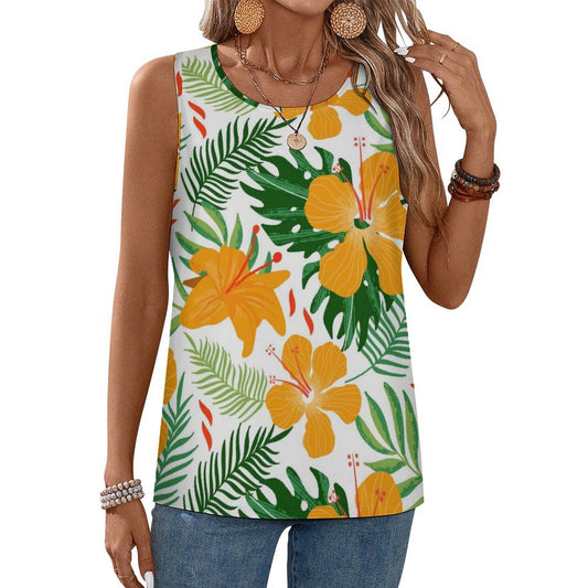 Custom Women's Milk Silk Sports Vest (SDS010) | Personalized Tank Top