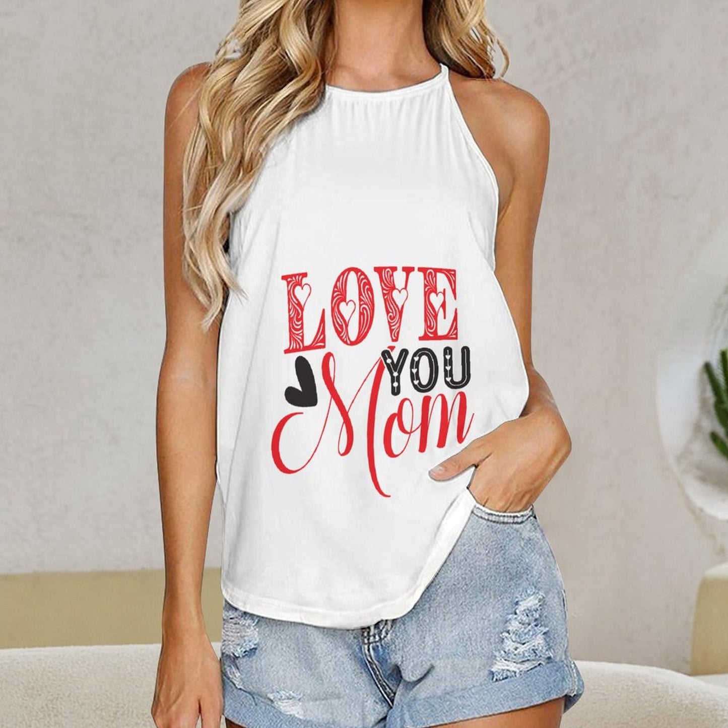 Custom Women's Ribbed Tank Top | Personalized Soft Stretch Vest