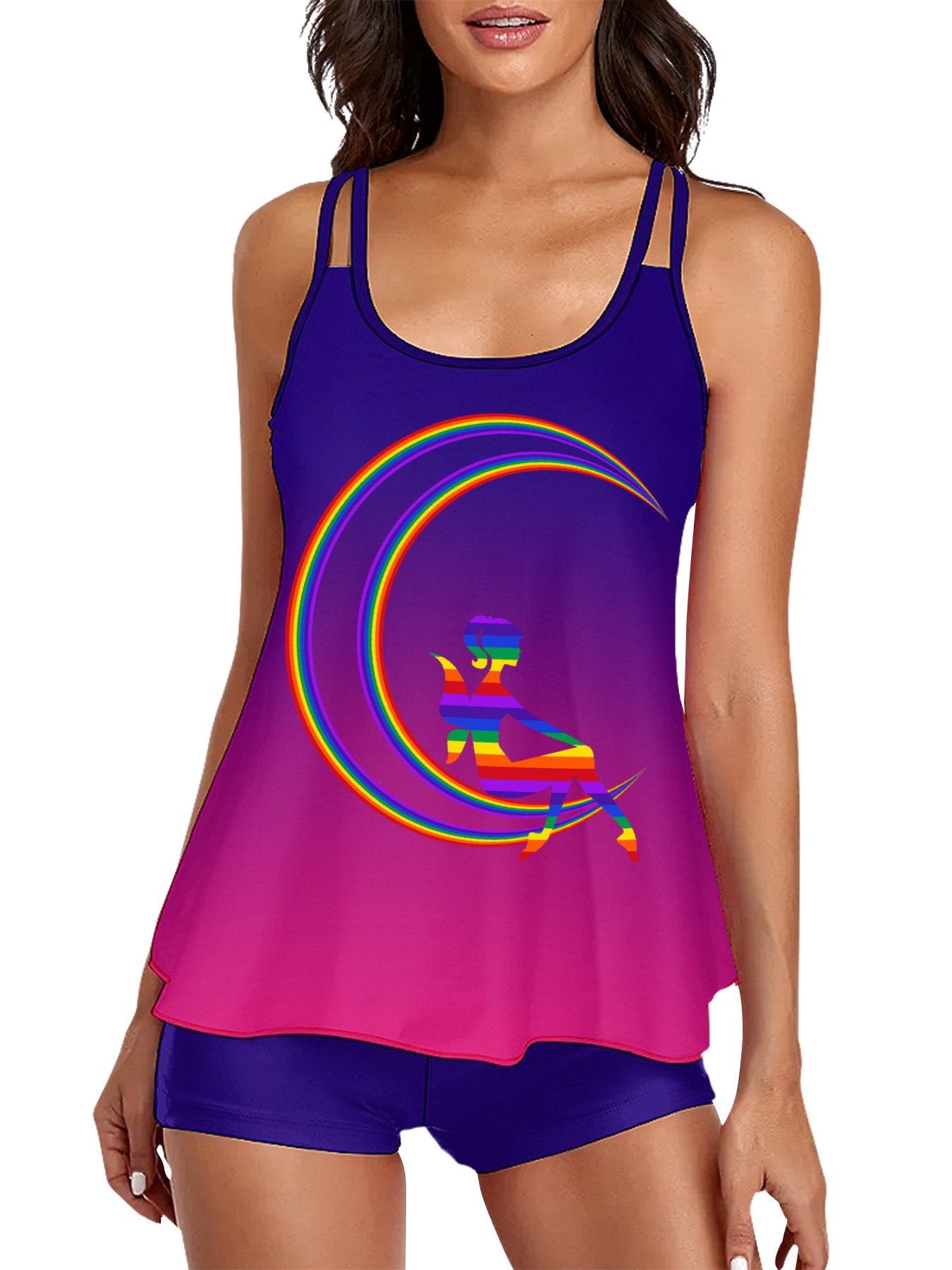 Custom Women's Two-Piece Swimsuit | Personalized Bikini Set