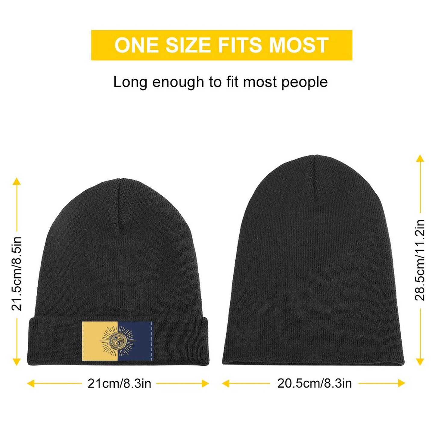 Custom Soft-Touch Acrylic Beanie | Non-Itch Winter Hat & Personalized Gift