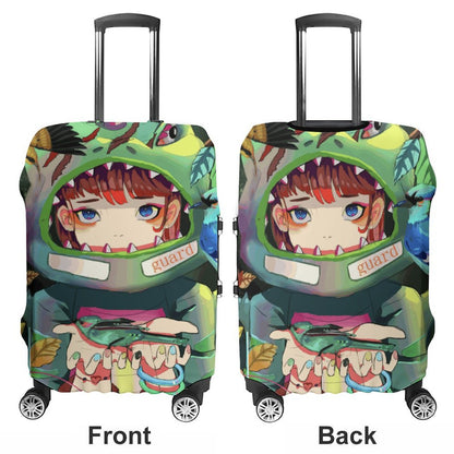 Custom Luggage Cover | Personalized Suitcase Protector with Photos