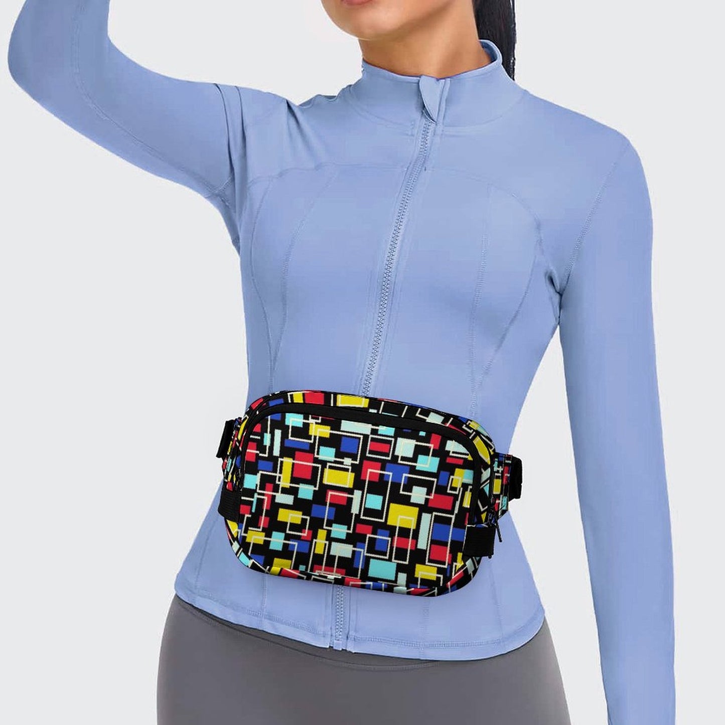 Custom Fanny Pack with Photo | Personalized Dual-Pocket Waist Bag