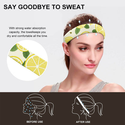 Custom Sports Headband for Running | Personalized Non-slip Sweatband