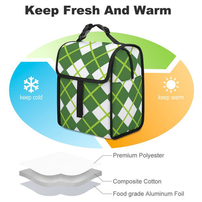 Custom Insulated Lunch Bag: Leak-Proof Meal Prep Tote