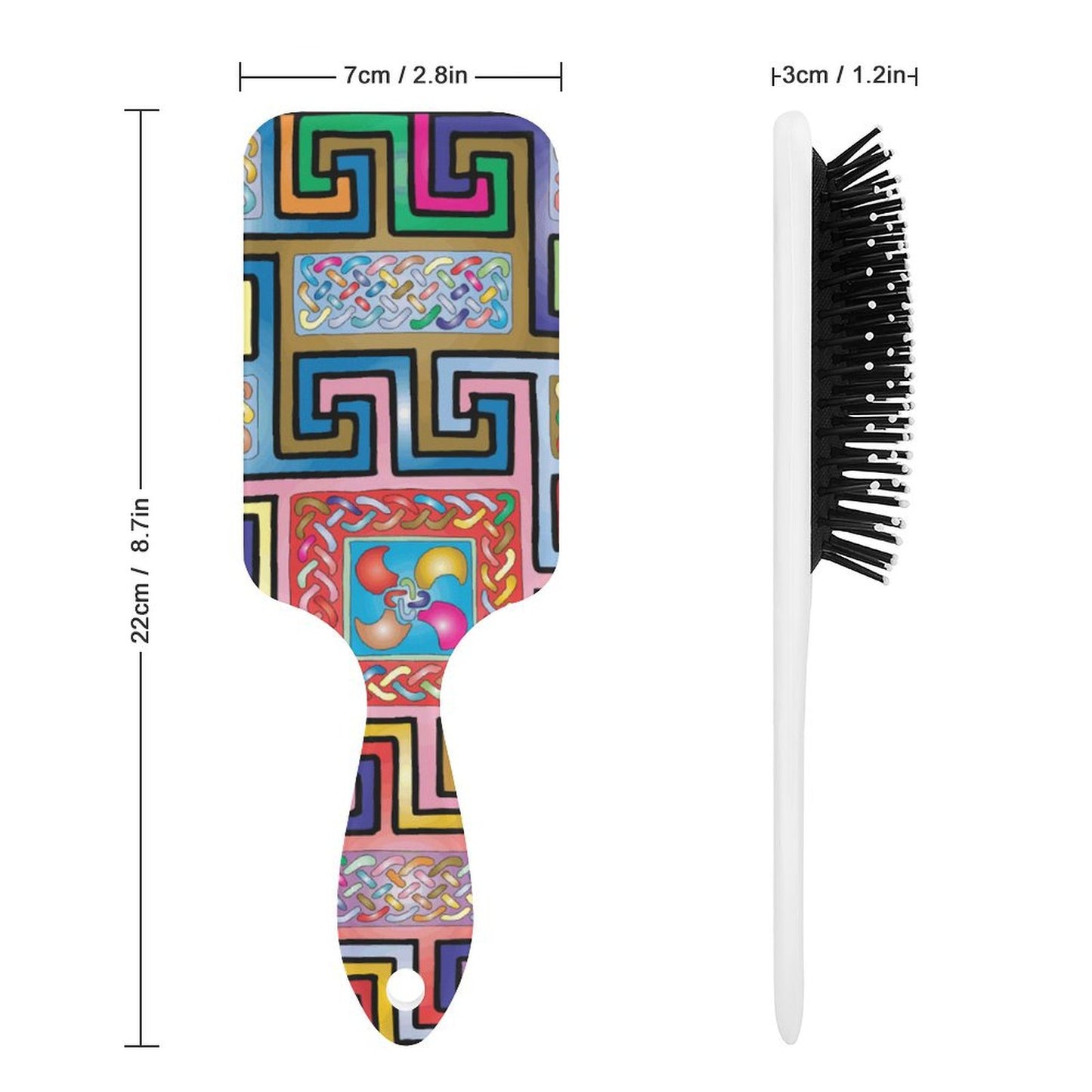 Custom Air Cushion Hairbrush | Scalp Massage Paddle Brush