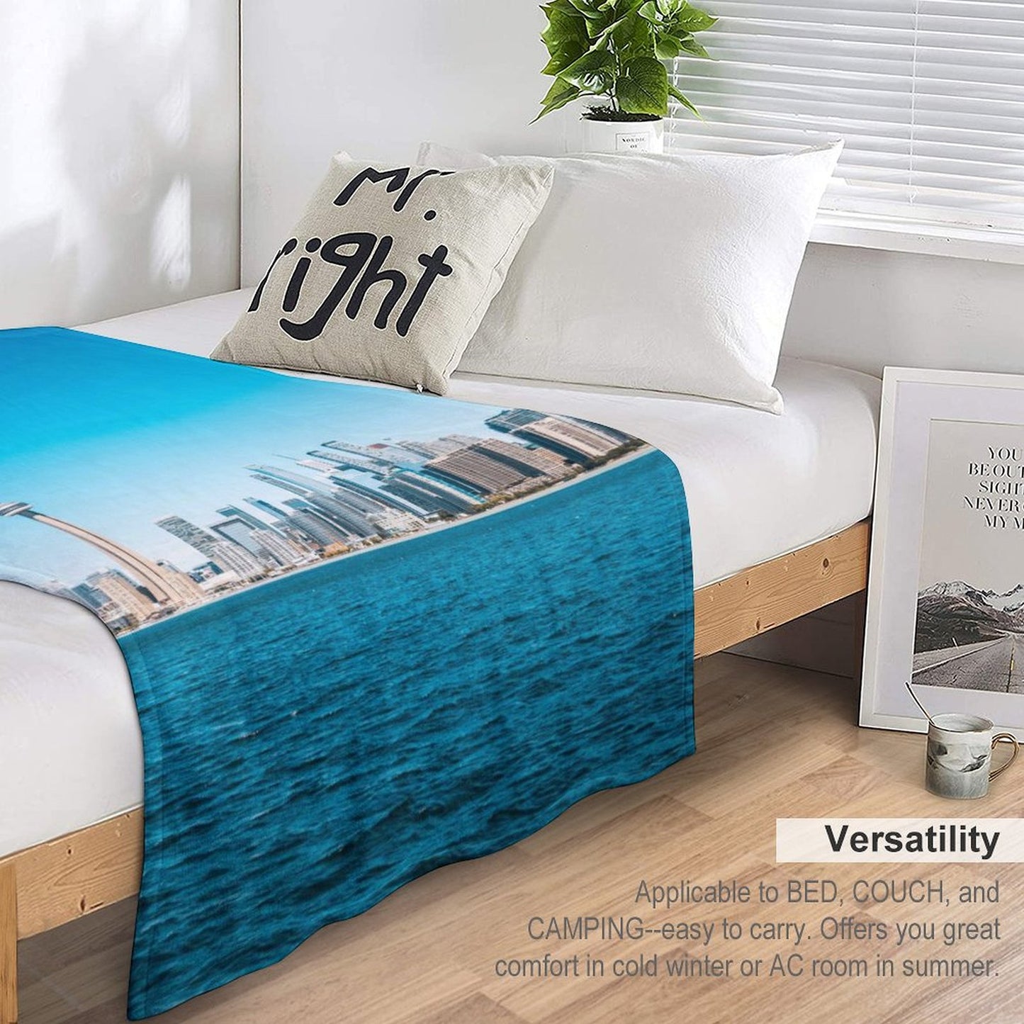 Custom Fleece Throw Blanket | The Perfect 300g All-Season Weight