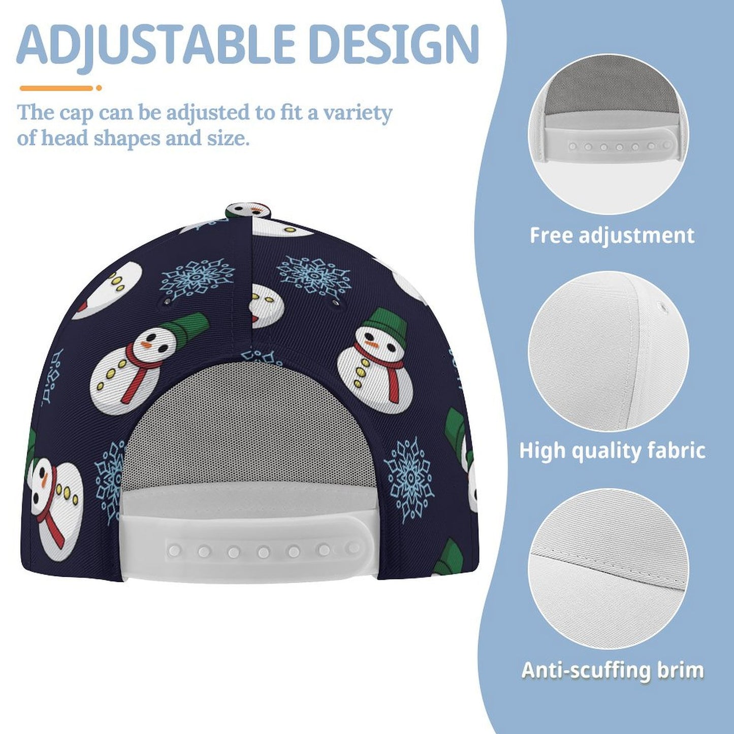 Design a Custom Kids Baseball Cap | All-Over Print & UV Protection