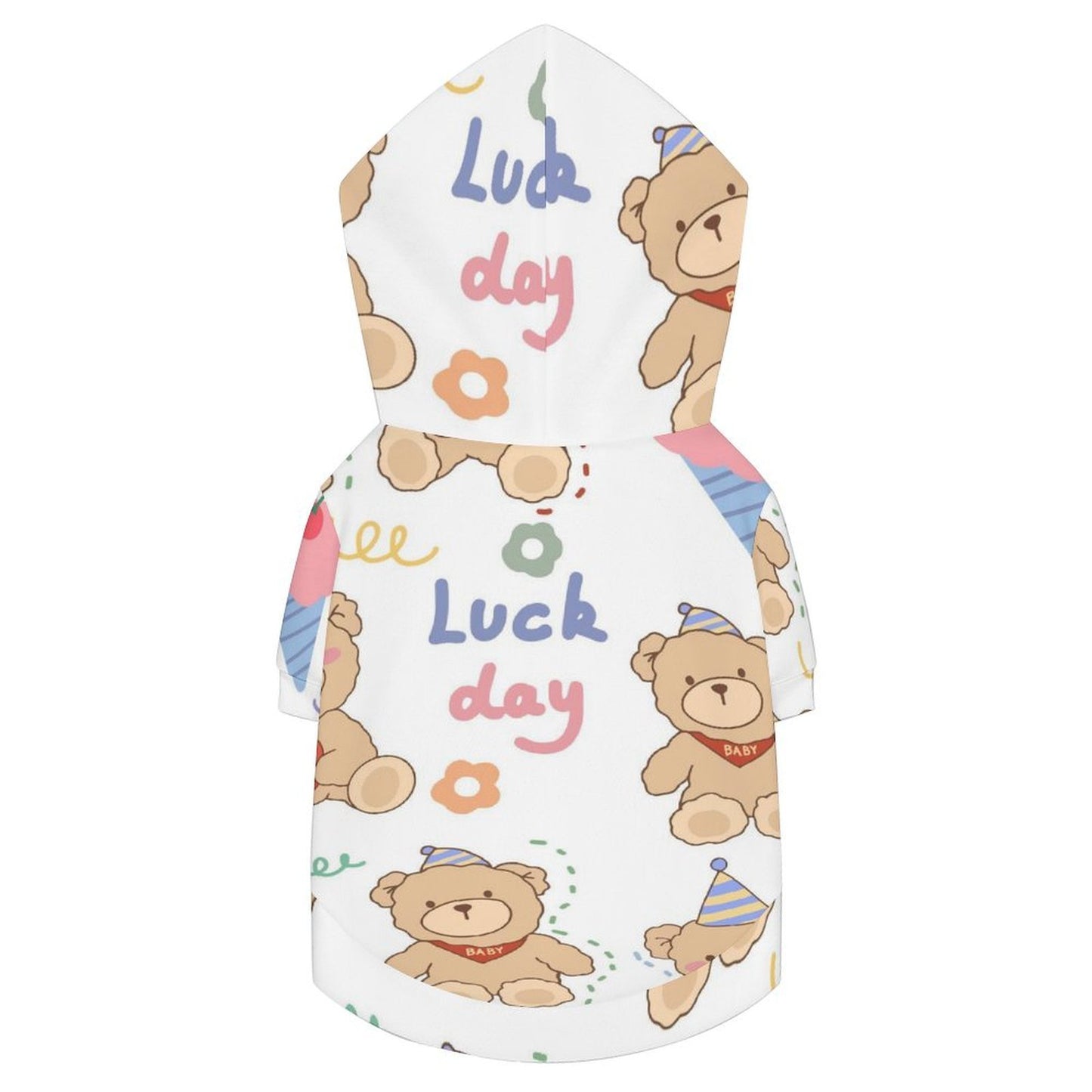 Custom Small Size Pet Hoodie with Breathable Soft Fabric for Summer