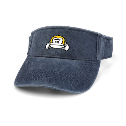 Custom Denim Visor | Personalized Logo Sun Hats for Teams & Golf