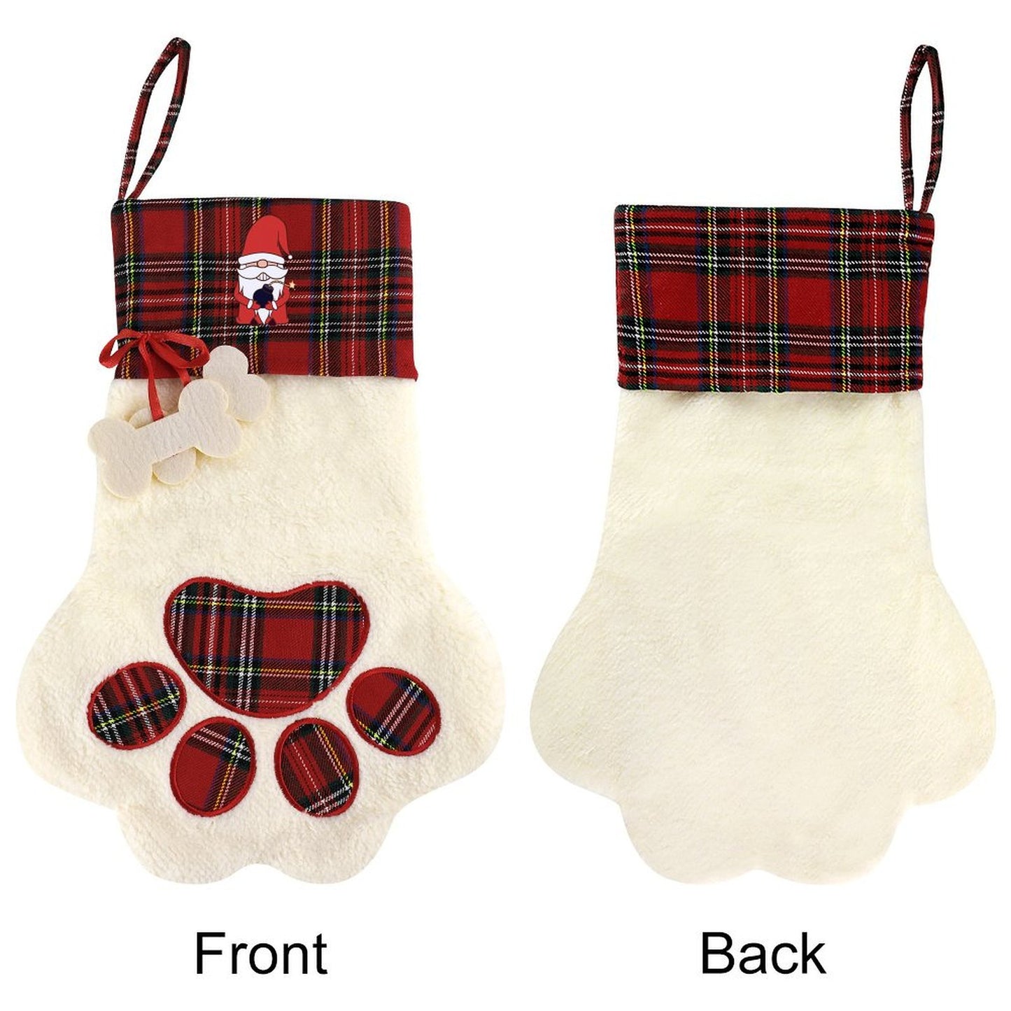 Create a Custom Dog Christmas Stocking | Your Pet's Photo & Name