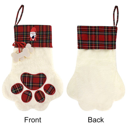 Create a Custom Dog Christmas Stocking | Your Pet's Photo & Name