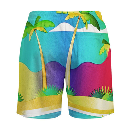 Custom Sport Beach Pants | Personalized Mesh & Milk Silk Shorts