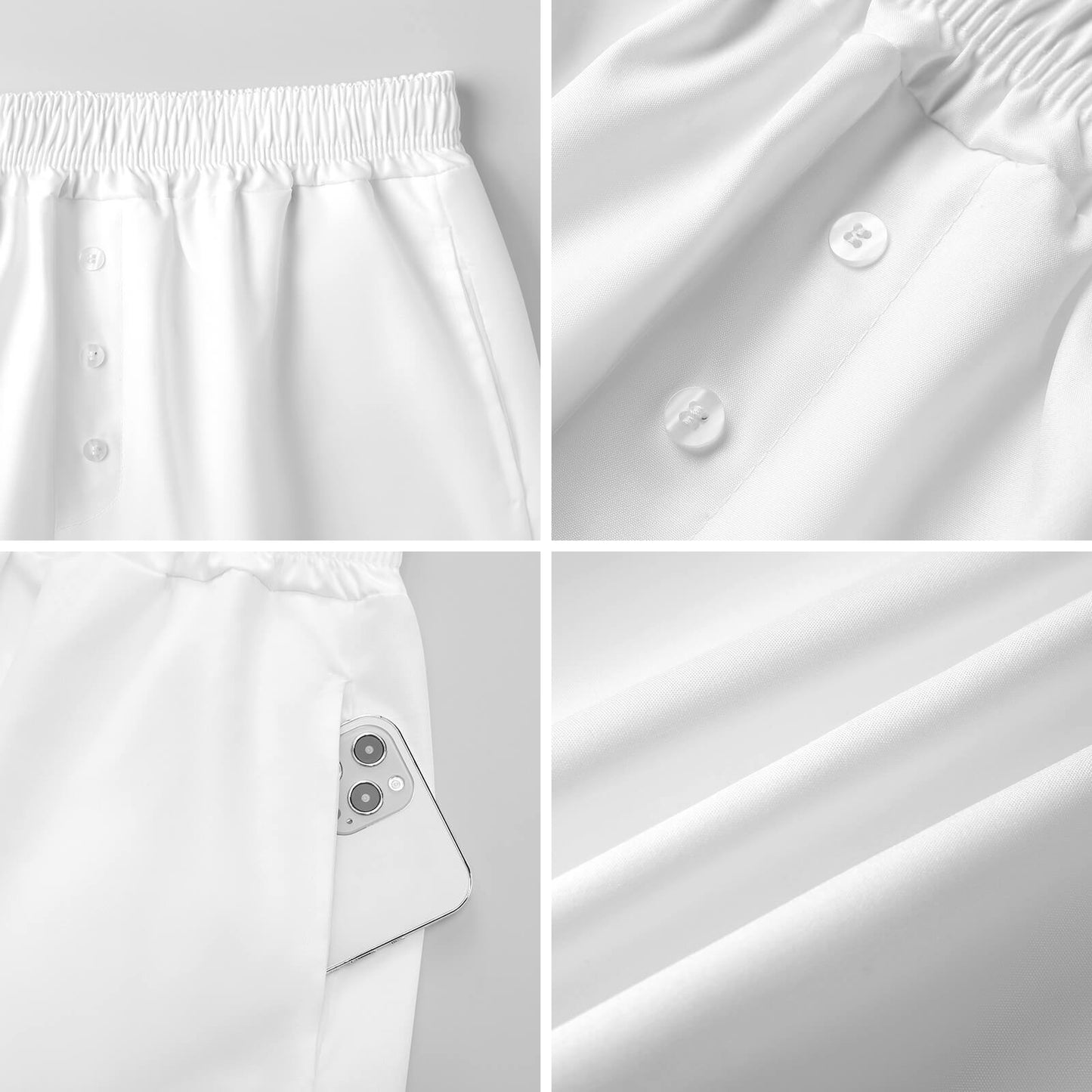 Custom Satin Lounge Shorts for Women – Personalized Sleep & Loungewear