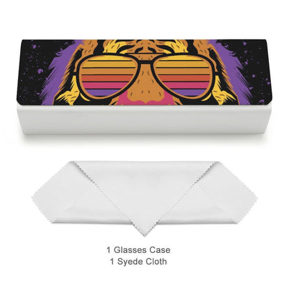 Custom Leather Glasses Case | Personalized Sunglass Protector