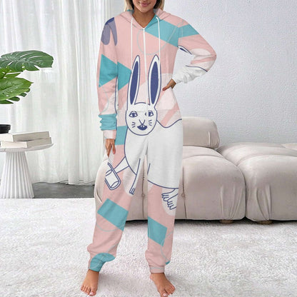 Custom Photo Adult Onesie | Personalized Flannel Plush Pajama Jumpsuit