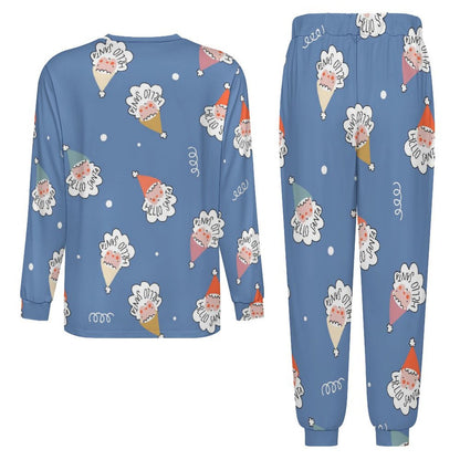 Custom Men's Pajama Set | Personalized Silky Soft Loungewear