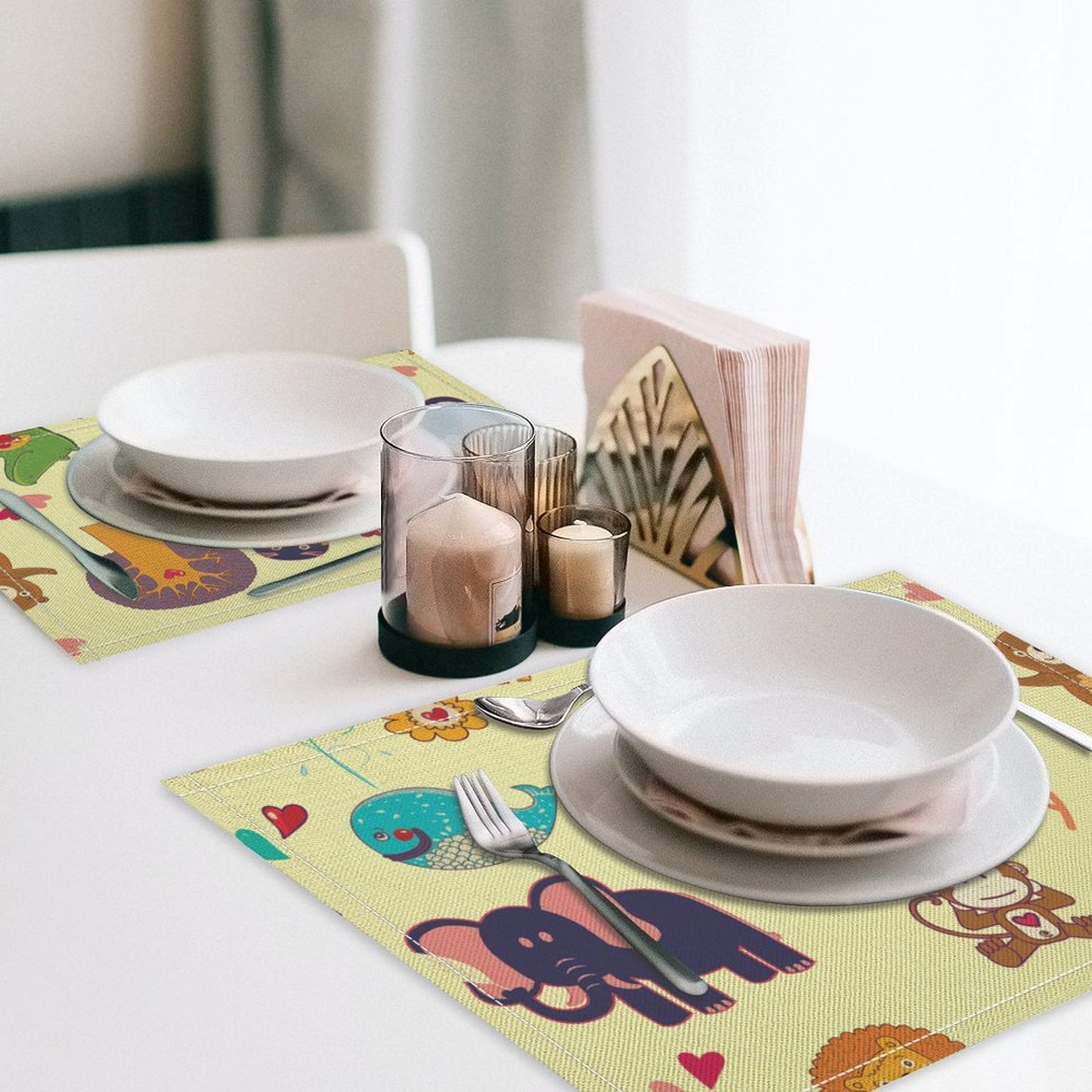 Custom Linen Placemats | Personalized Dining & Wedding Table Decor