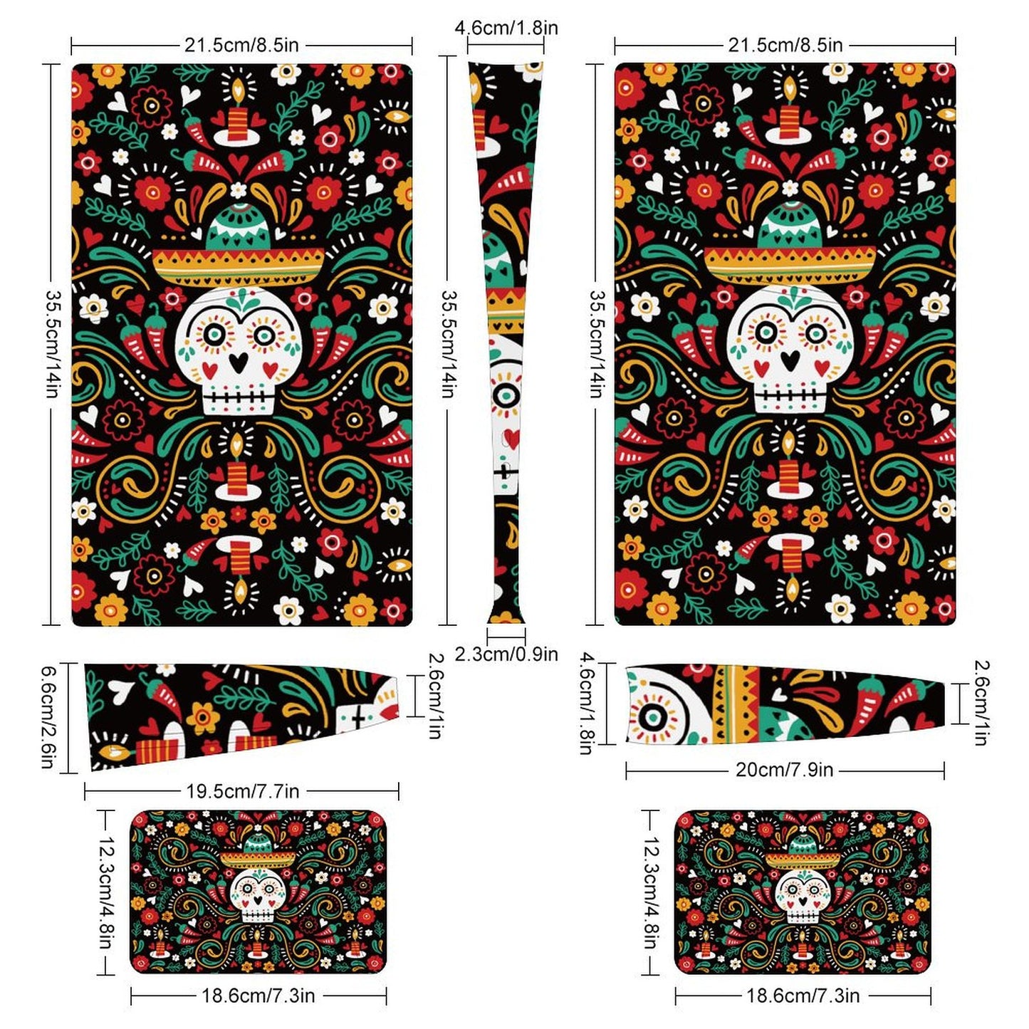 Custom PS5 Slim Digital Skin | Full Console & Controller Wrap