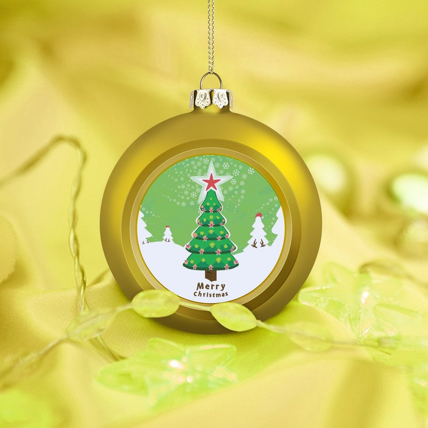 Create Small Custom Ornaments | Your Photo on 4cm Mini Baubles