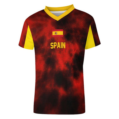 Custom Soccer Jersey | Personalized Breathable Mesh Football Shirt