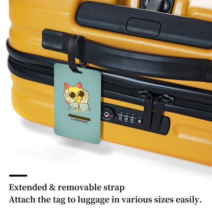 Custom Luggage Tag | Personalized & Durable TPU Bag Tag