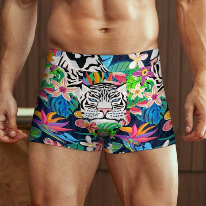 Custom Cotton Boxer Briefs | Personalized Photo Underwear for Men (DTG)