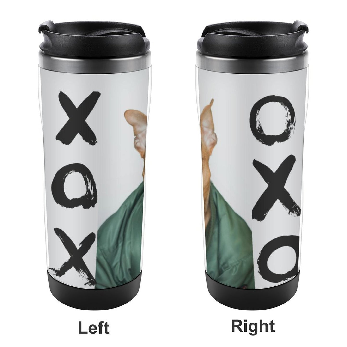 Personalized Stainless Steel Travel Mug | Detachable 13oz Hygienic Tumbler