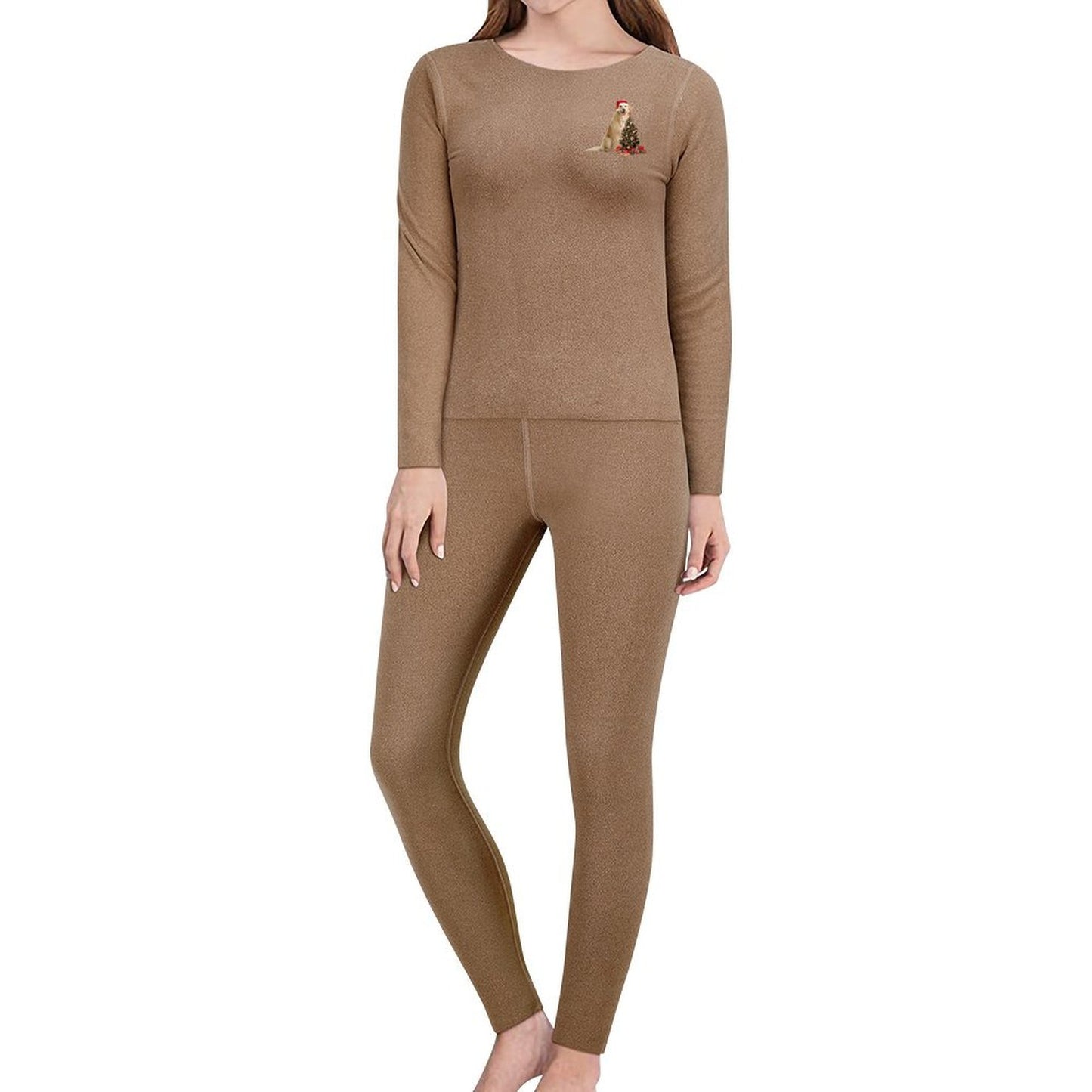 Custom Thermal Underwear Set | Personalized Women's Base Layer