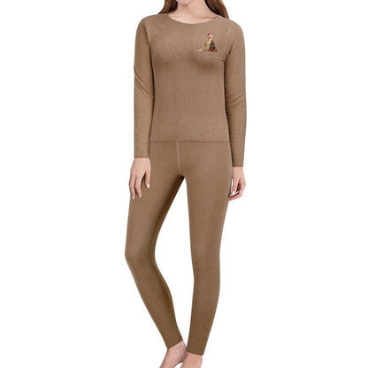 Custom Thermal Underwear Set | Personalized Women's Base Layer