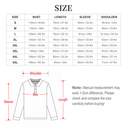 Custom Waffle Knit Collared Sweatshirt for Men
