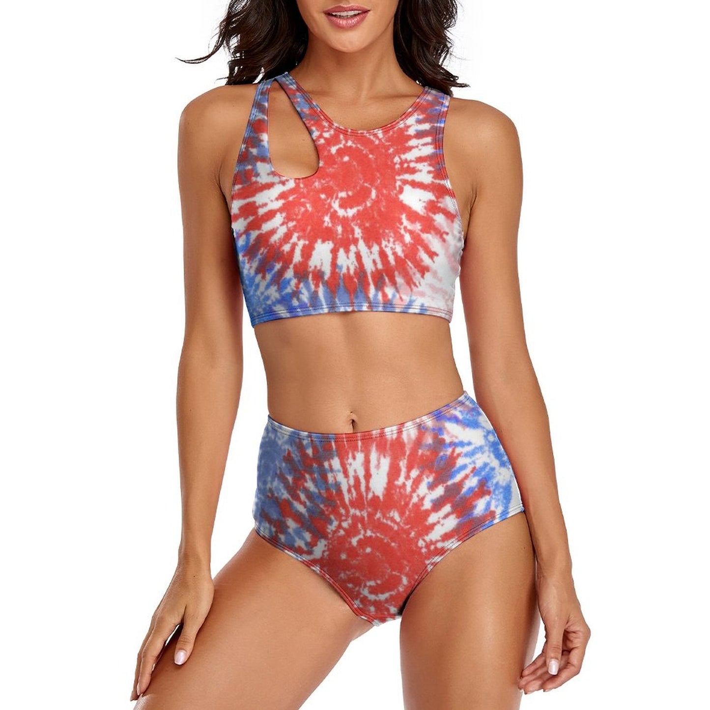 Custom High Waisted Bikini | Personalized Swimsuit for Women