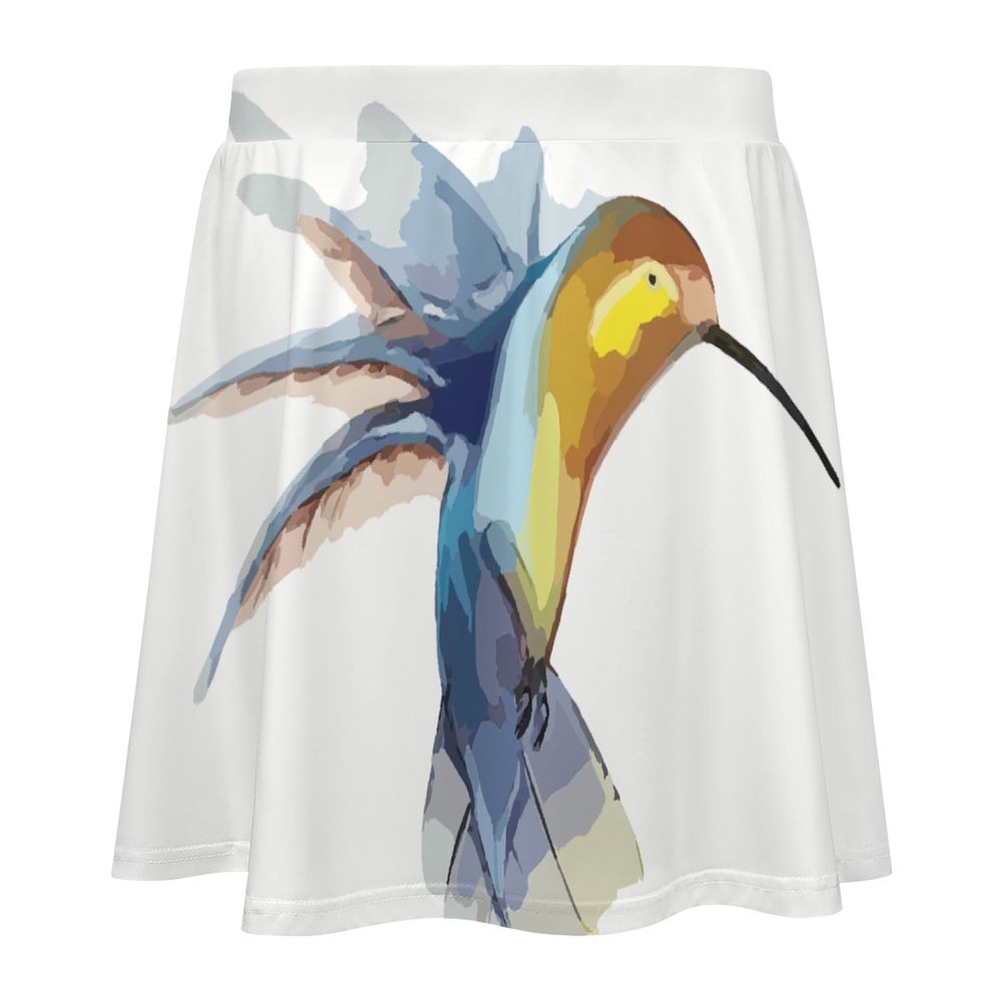 Custom Skater Skirt with Photo | Personalized A-Line Mini Skirt