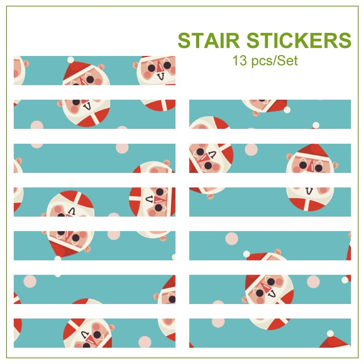 Custom Peel and Stick Stair Risers: Removable Art for Your Home