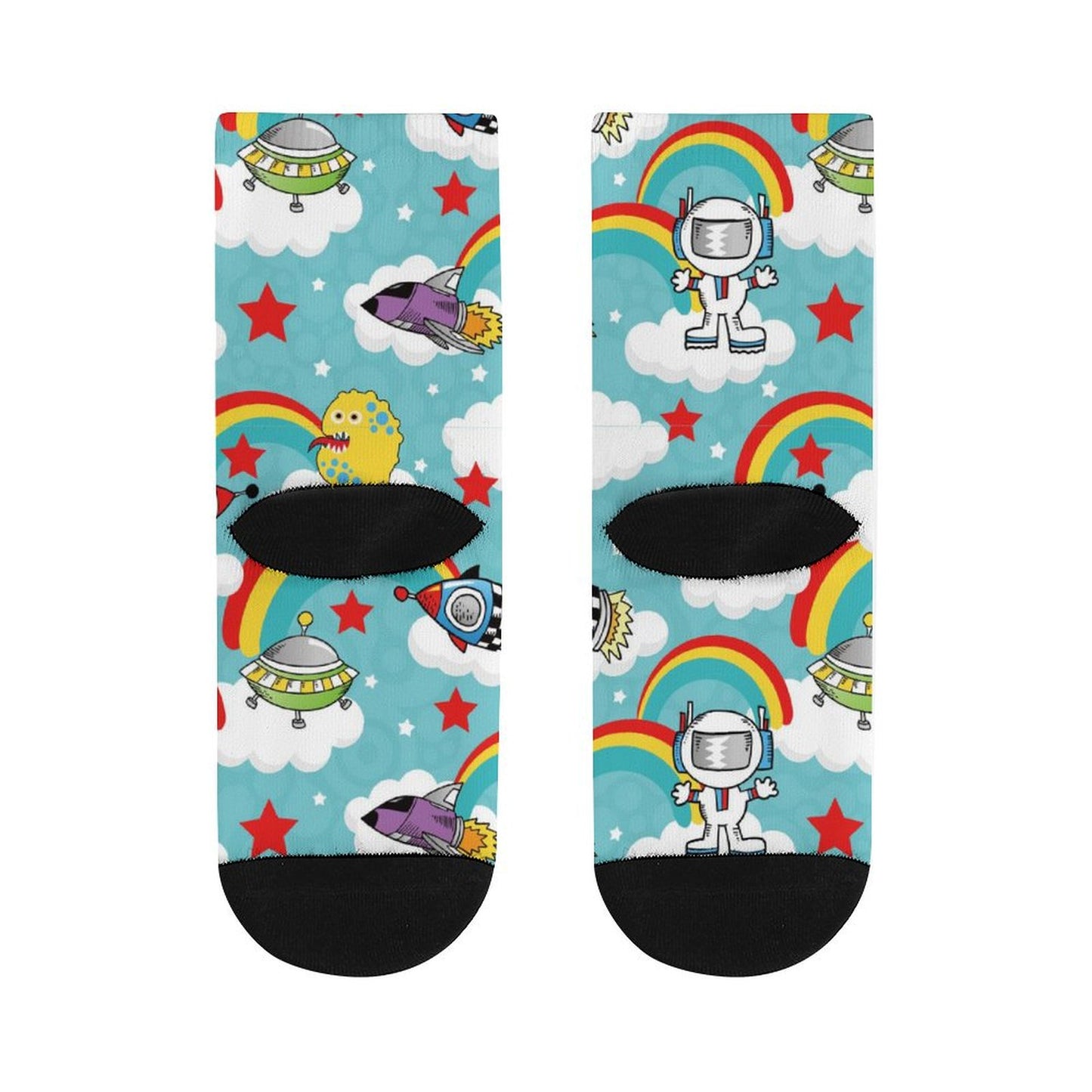 Custom Printed Socks | Personalized Polyester Crew Socks