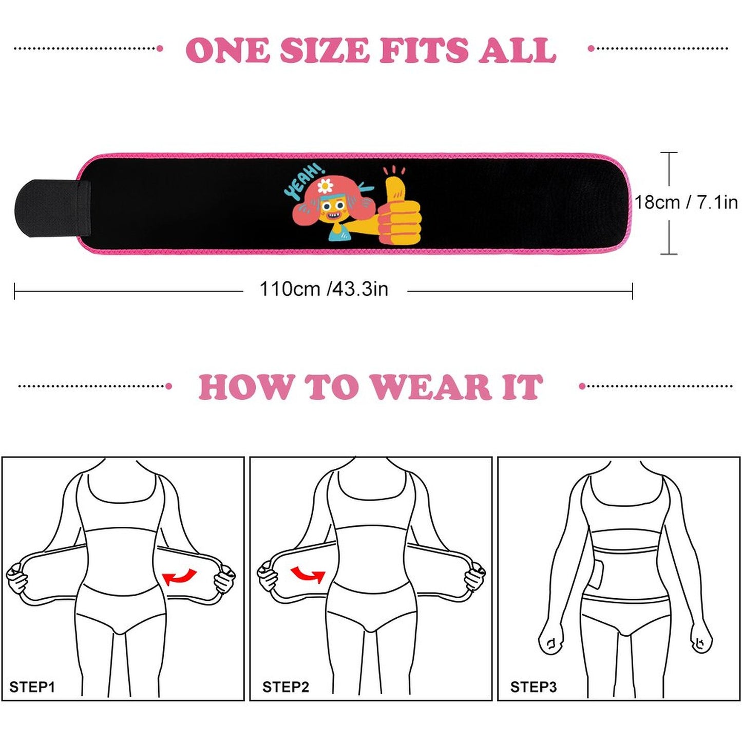 Custom Waist Trainer Belt | Personalized Support & Recovery