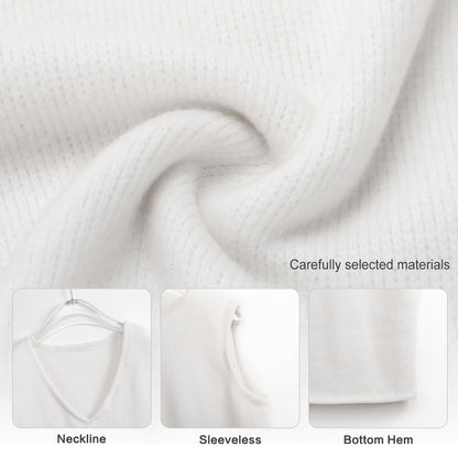 Custom Sweater Vest | Your Design on a Knit V-Neck Vest