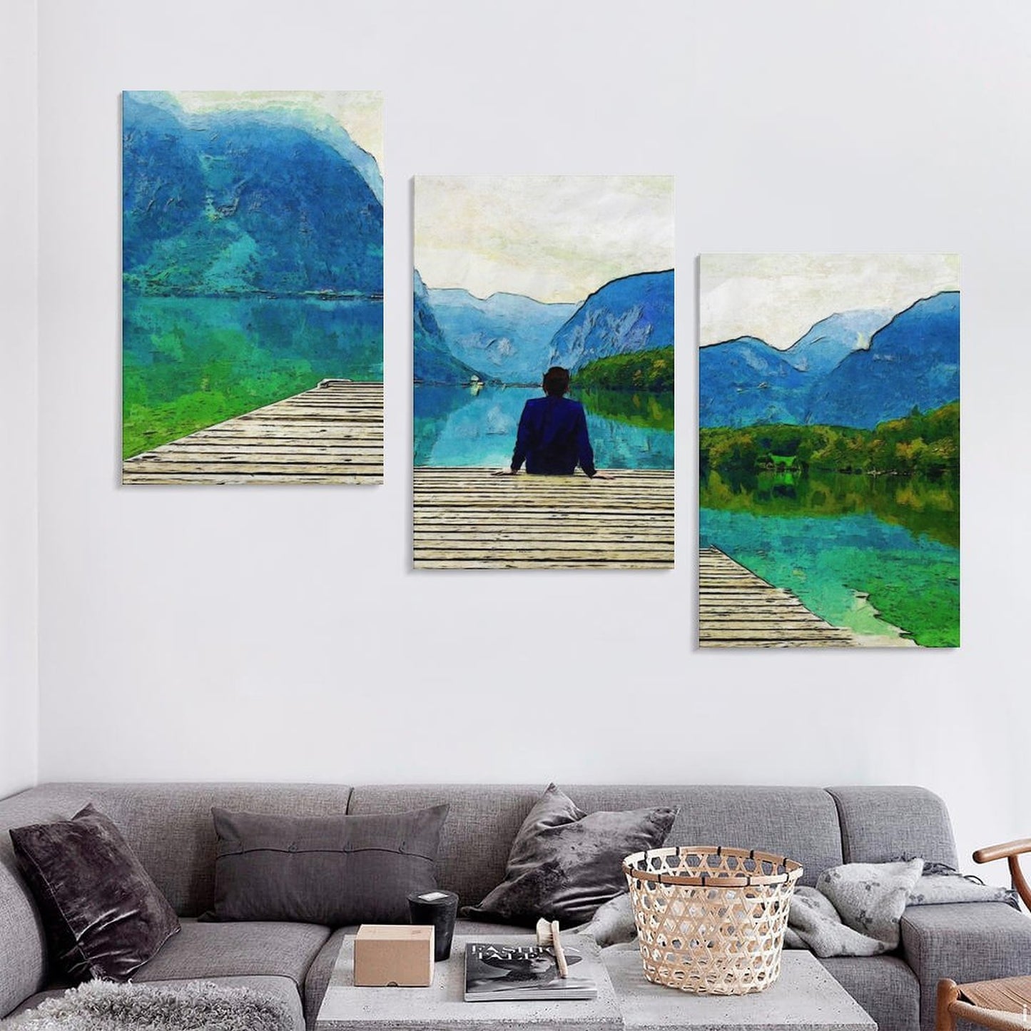 3 Panel Split Canvas | Turn Your Vertical Photo into Triptych Wall Art