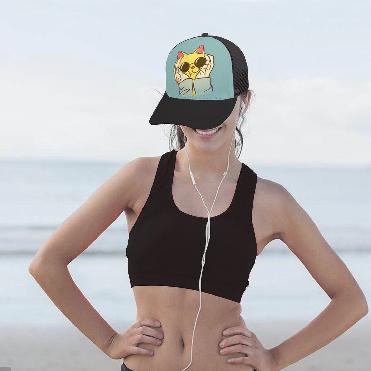 Create Your Custom Trucker Hat | Breathable Mesh & Cotton Band