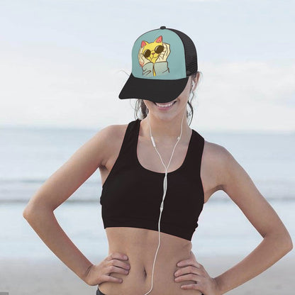 Create Your Custom Trucker Hat | Breathable Mesh & Cotton Band