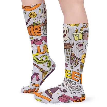 Custom Photo Crew Socks | Personalized Patterned Dress Socks