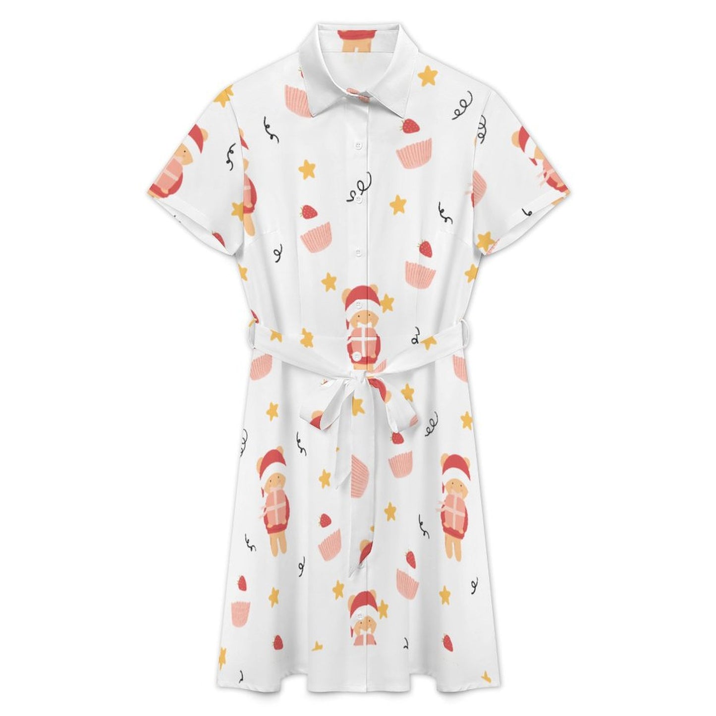Custom Shirt Dress for Women | Personalized Photo Dress (XS-6XL)