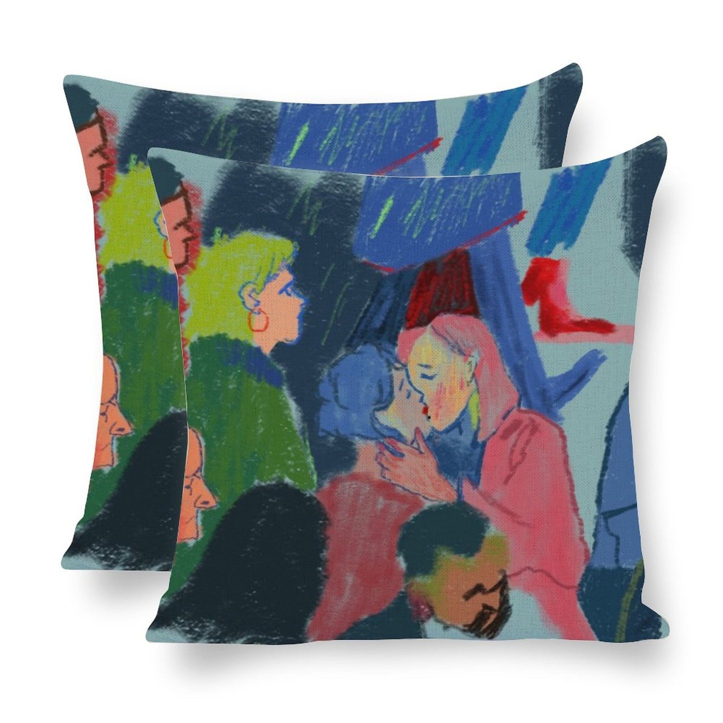 Custom Linen Throw Pillow Covers: Breathable Farmhouse Decor