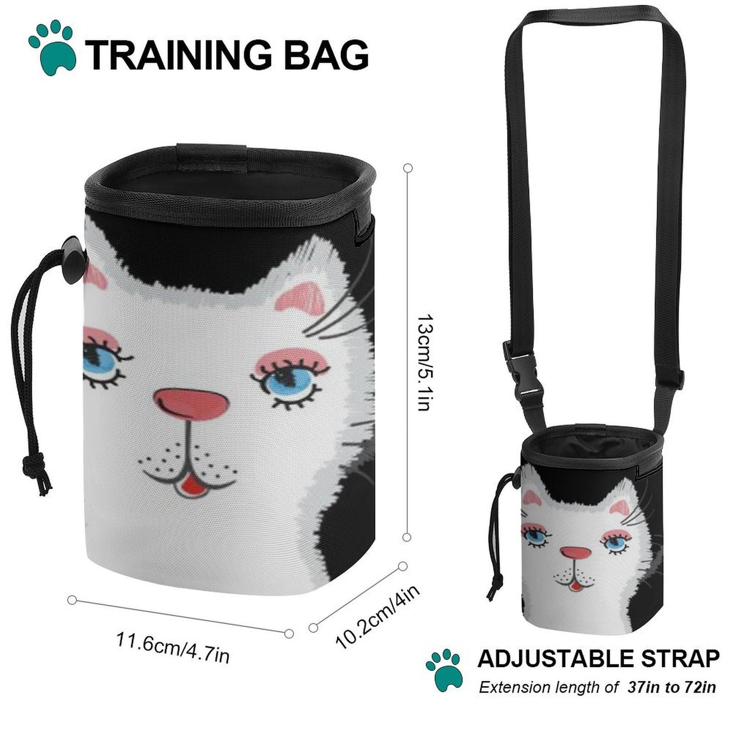 Custom Printed Oxford Dog Treat Pouch