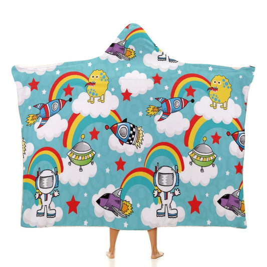 Custom Hooded Blanket | Personalized Wearable Photo Throw