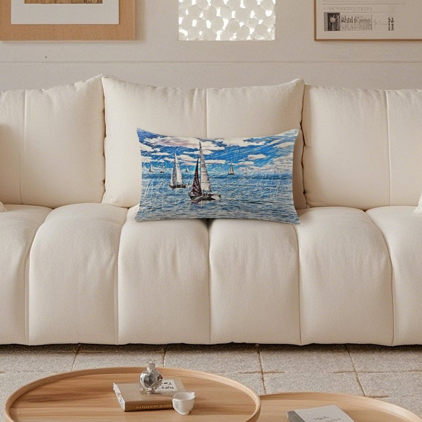 Luxurious Customizable Short Plush Oblong Pillowcases (Set of Two) - 12"x20"