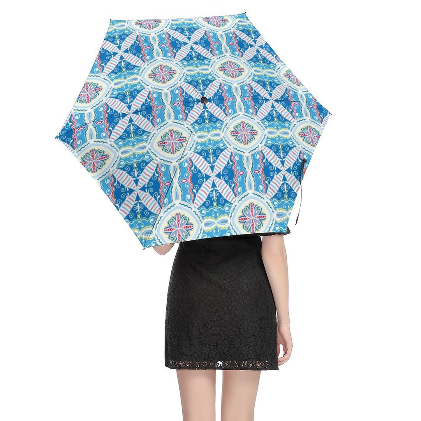 Design a Custom Pocket Umbrella | Ultra-Compact 5-Fold Design