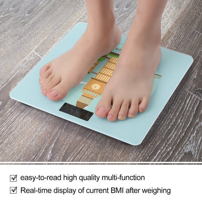 Custom Digital Body Weight Scale | Tempered Glass Bathroom Scale