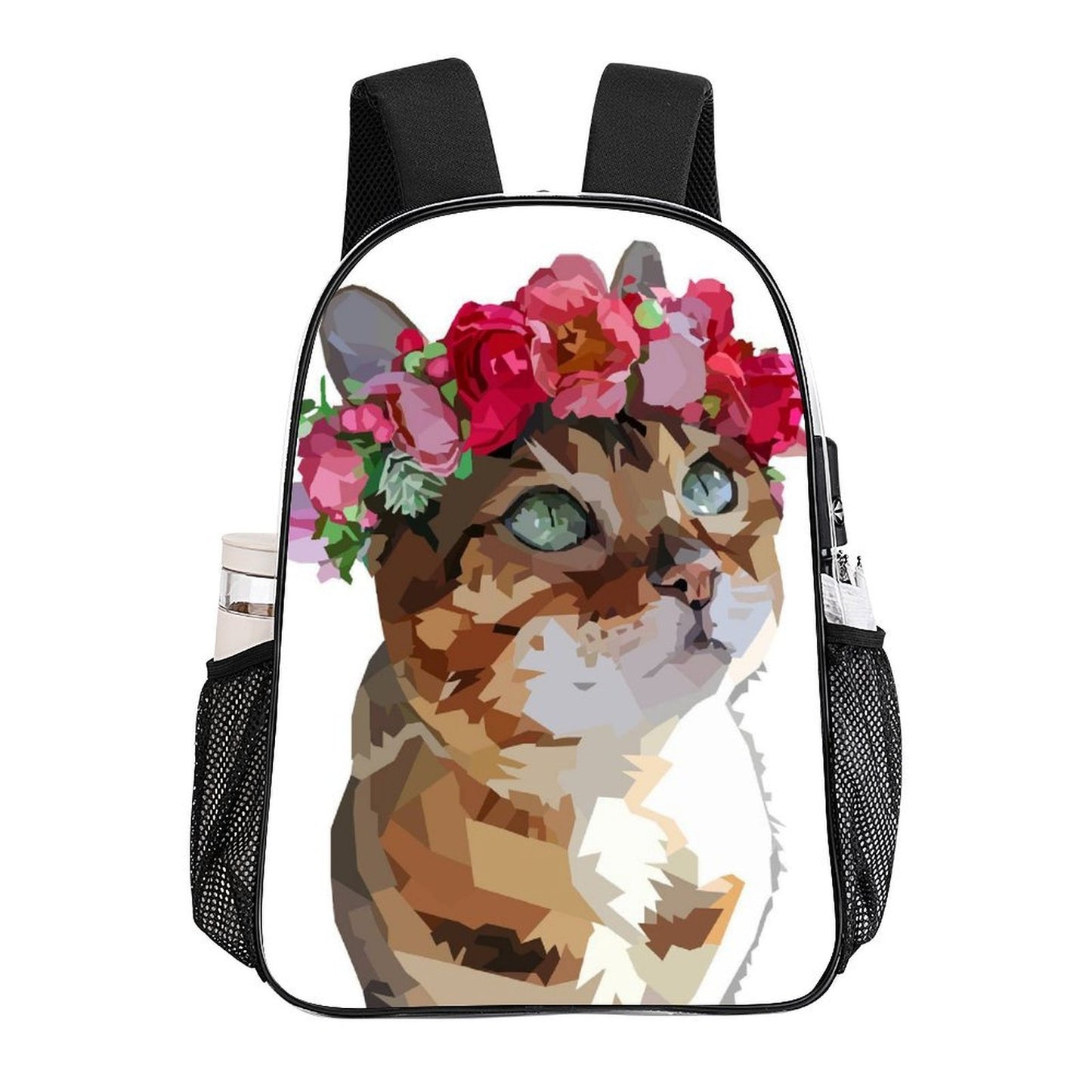 Personalized Heavy-Duty 17-Inch Clear Backpack with Custom UV Print
