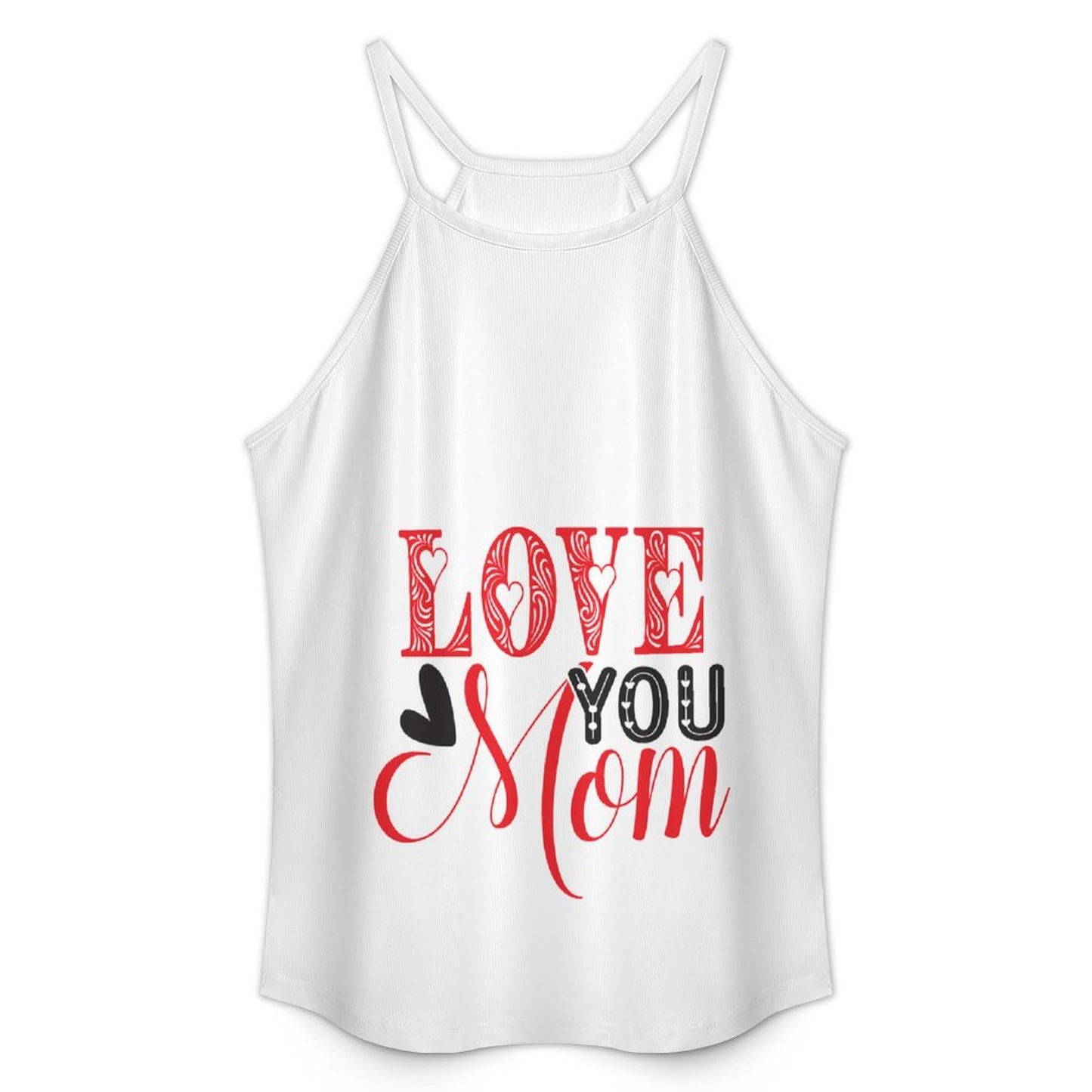 Custom Women's Ribbed Tank Top | Personalized Soft Stretch Vest